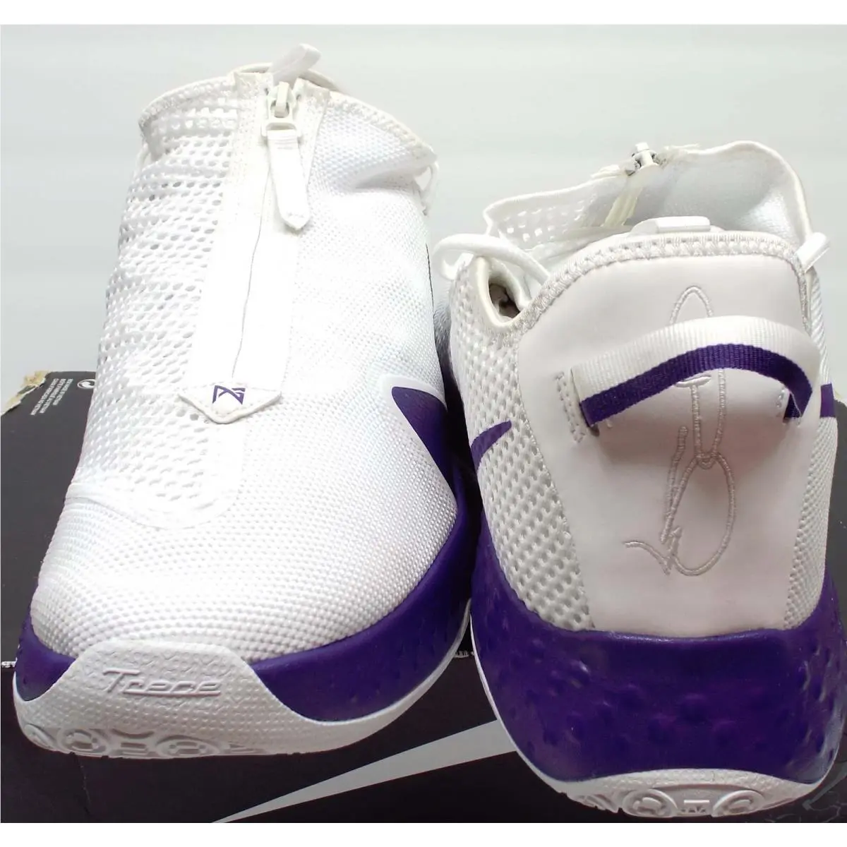 Nike shoes - PG 4 TB Promo - Promo - CW4134-106 - White & Field Purple 1