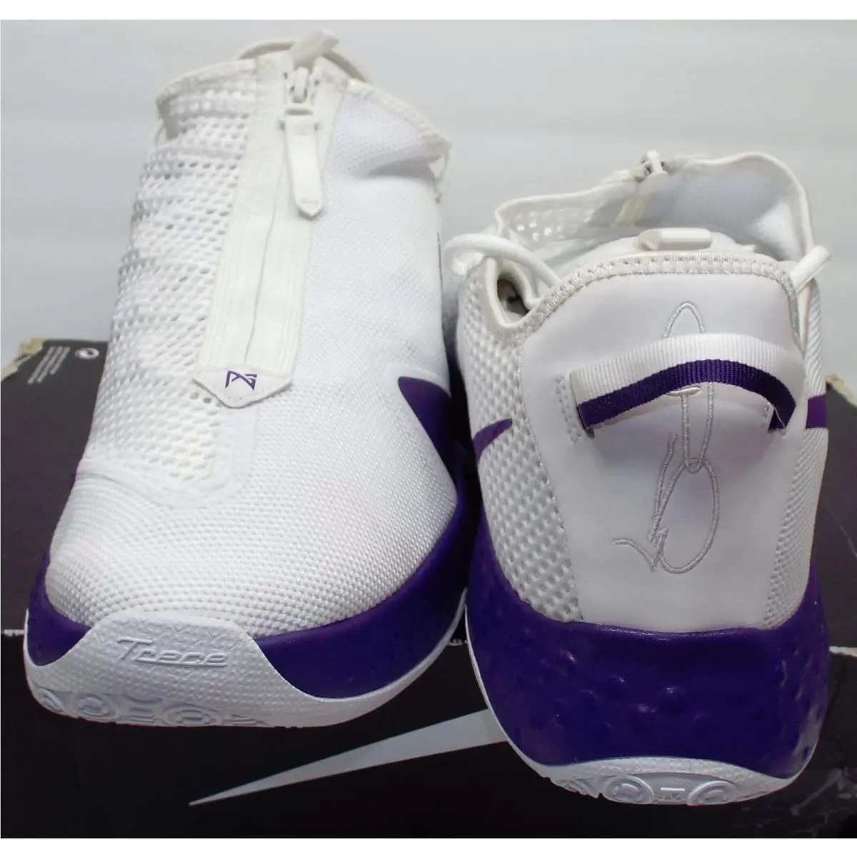 Nike shoes - PG 4 TB Promo - Promo - CW4134-106 - White & Field Purple 2