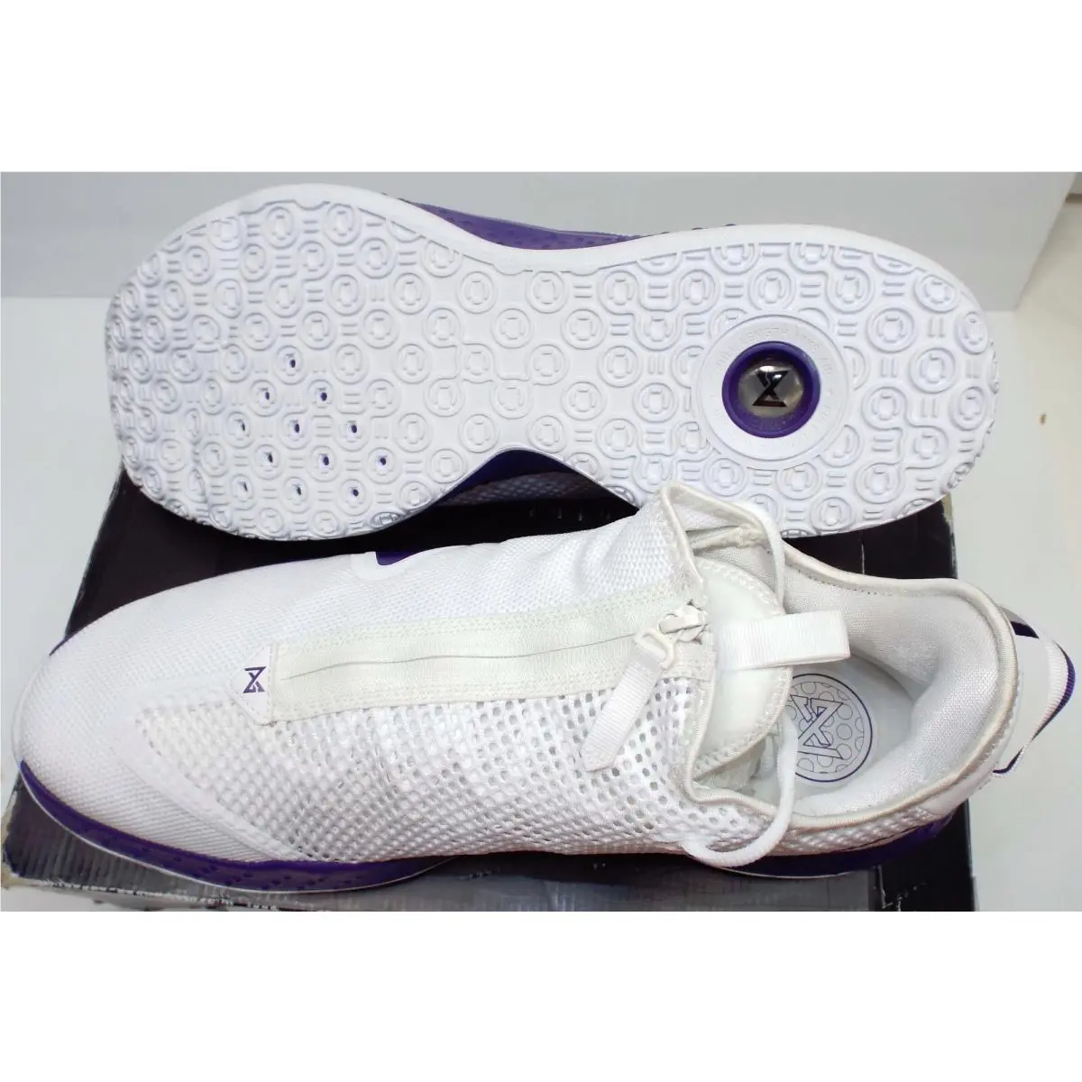 Nike shoes - PG 4 TB Promo - Promo - CW4134-106 - White & Field Purple 3