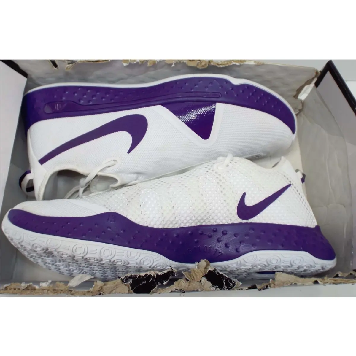 Nike shoes - PG 4 TB Promo - Promo - CW4134-106 - White & Field Purple 4