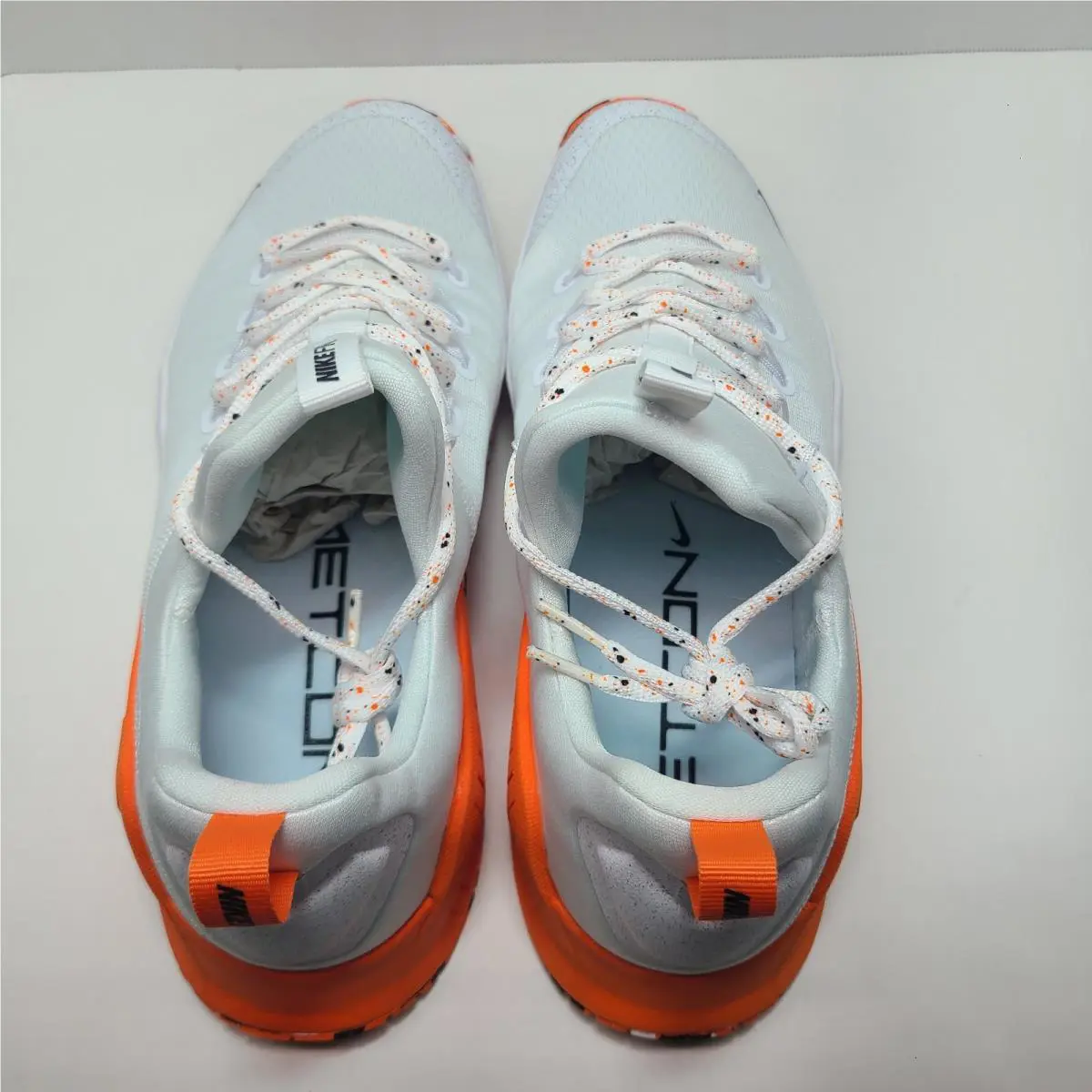 Nike shoes - Nike Free Metcon - Free Metcon - FJ7127-106 - White/Black-Safety Orange (UPC: 198486841818) 8