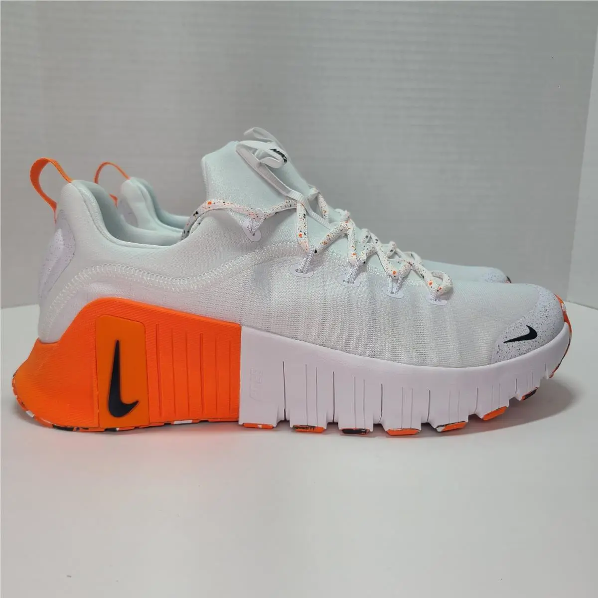 Nike shoes - Nike Free Metcon - Free Metcon - FJ7127-106 - White/Black-Safety Orange (UPC: 198486841818) 1