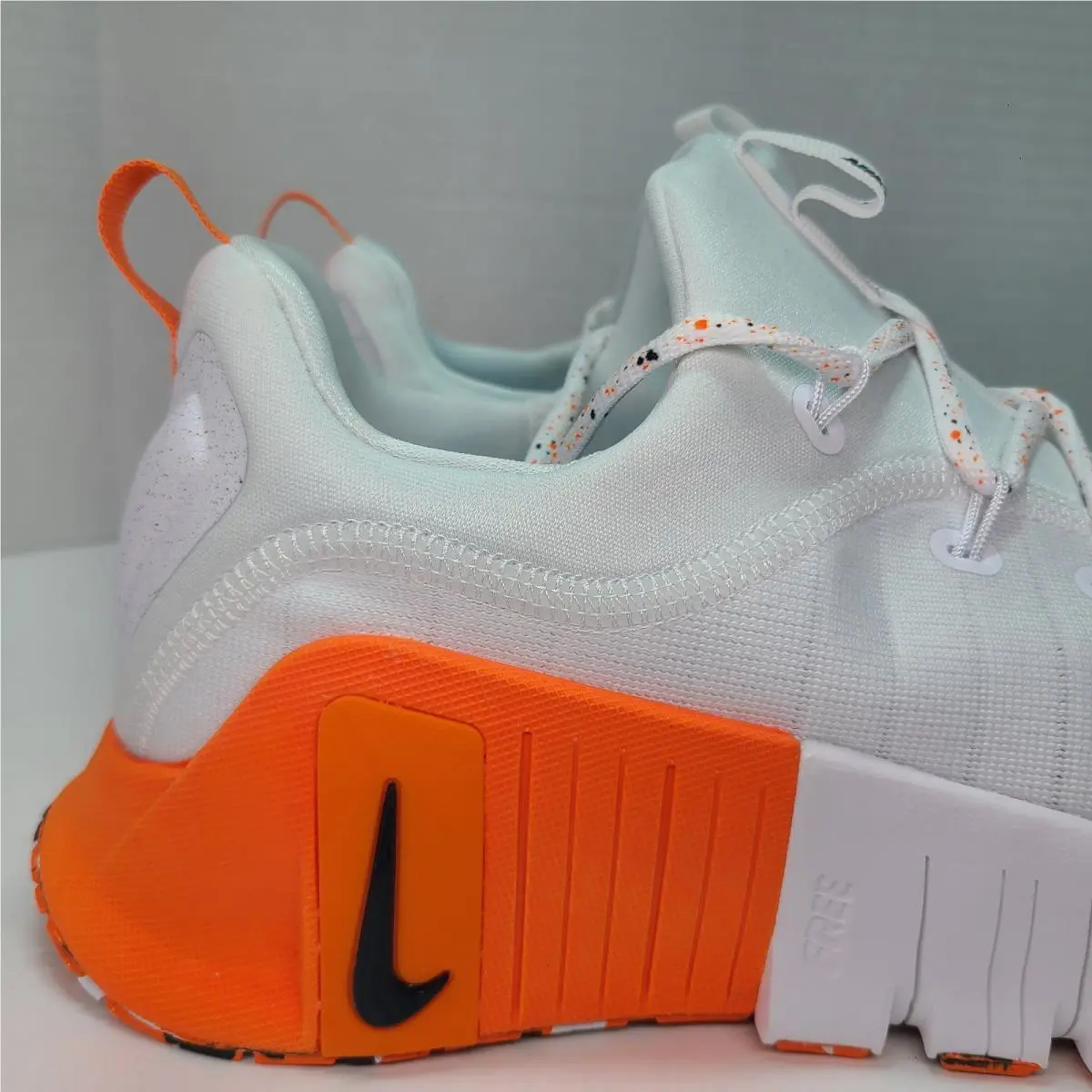 Nike shoes - Nike Free Metcon - Free Metcon - FJ7127-106 - White/Black-Safety Orange (UPC: 198486841818) 2
