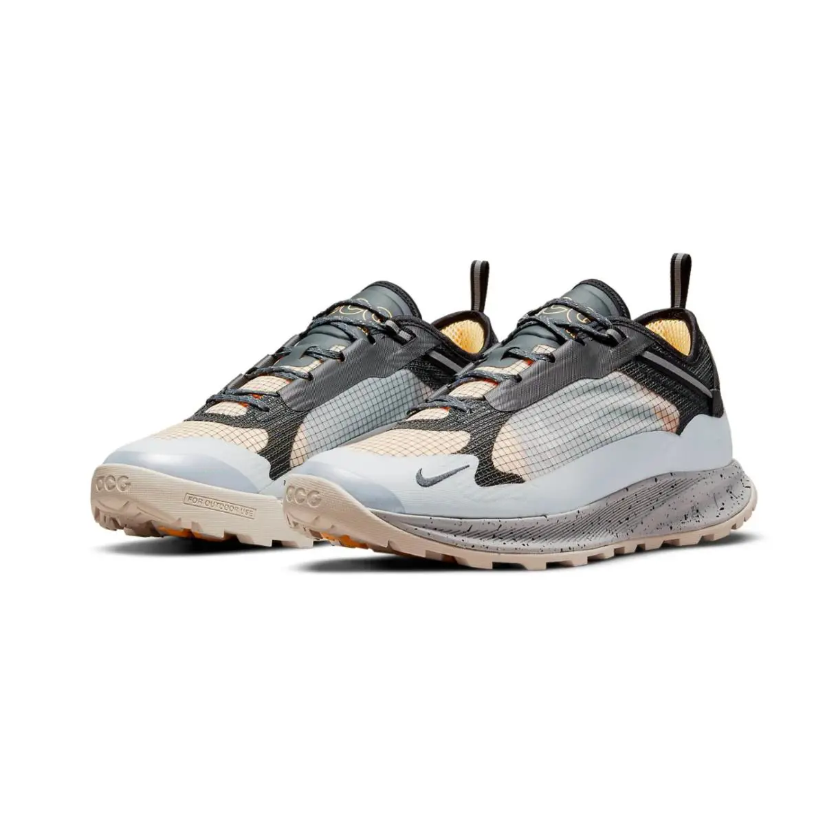 Sz 3.5 - Nike Acg Air Nasu 2 `grey Fog Melon Tint` - Multicolor