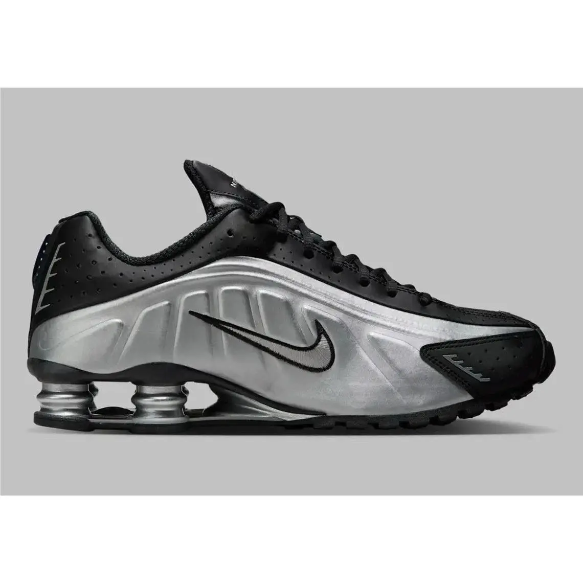 Nike shoes - Nike Shox R4 - Shox - HQ1988-007 - SILVER/BLACK 1