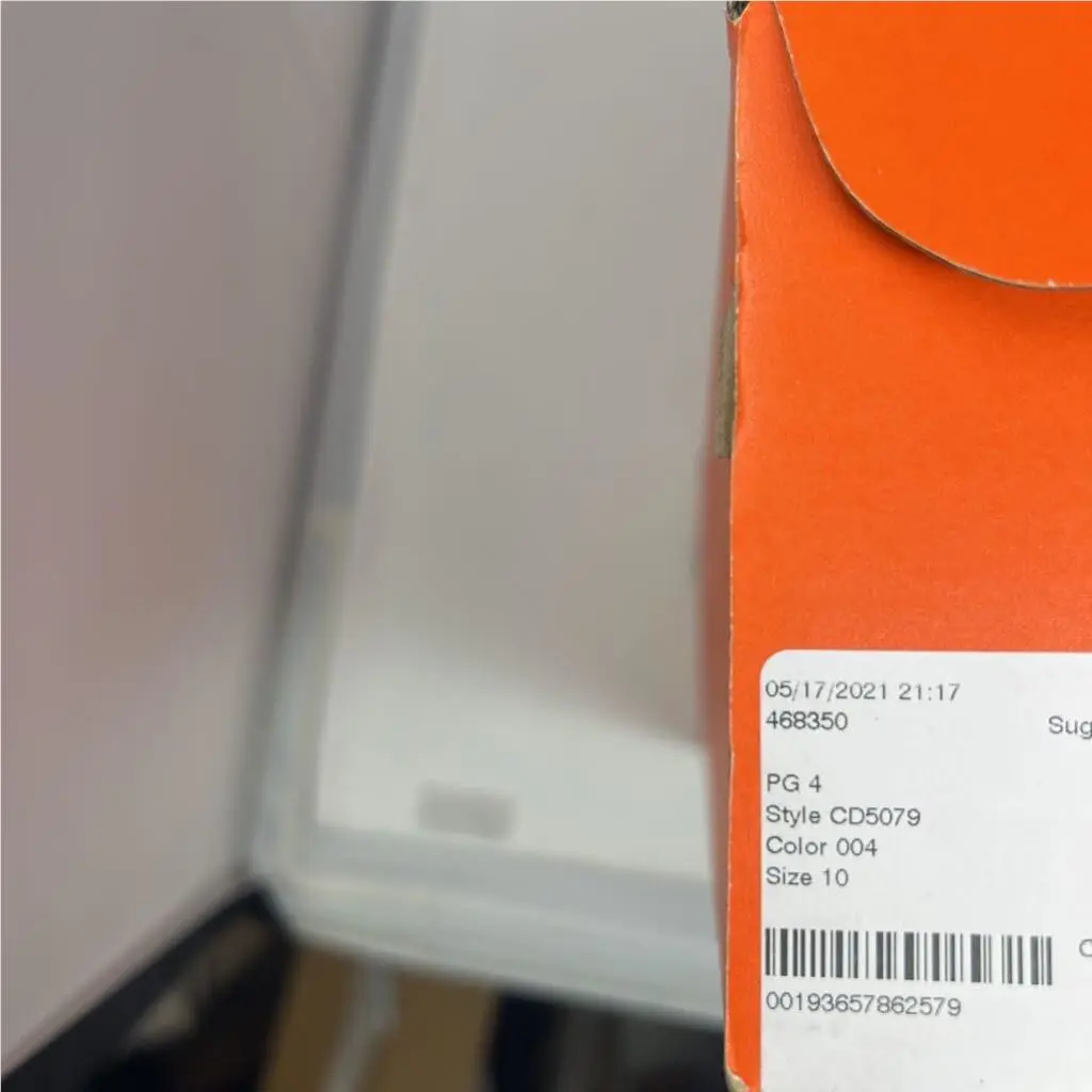Nike shoes - Nike PG 4 - Black, Secondary: White 3