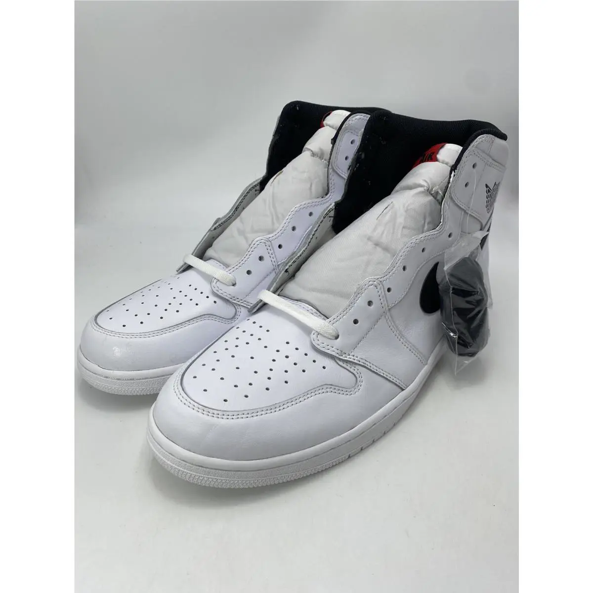 Nike shoes - Nike Air Jordan 1 - Air - 555088 102 - White-Black (UPC: 091206763929) 2