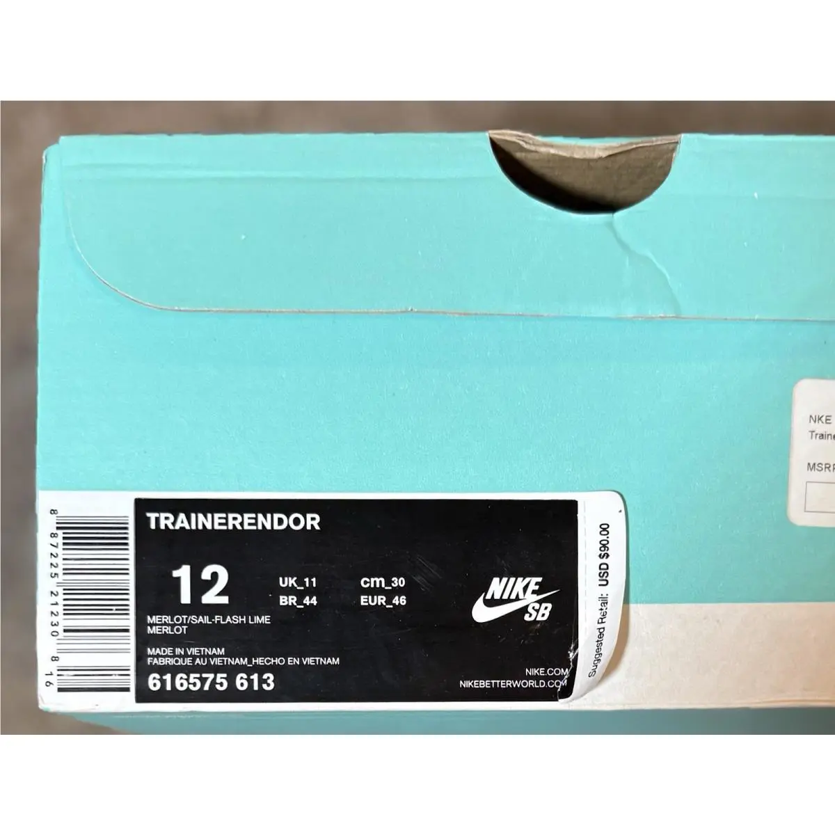 Nike shoes - Nike Trainerendor - Trainerendor - 616575-613 - Merlot 9