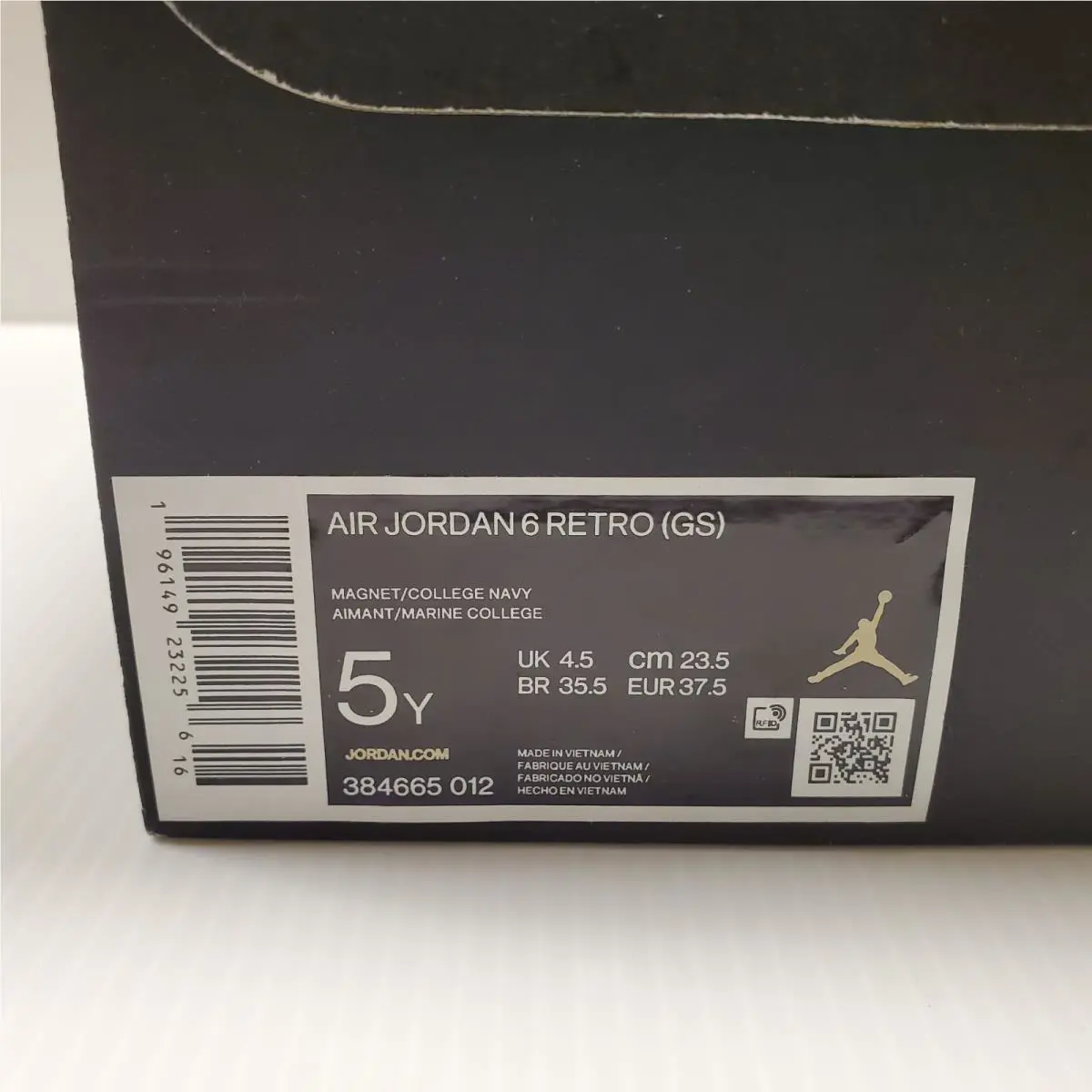 Nike shoes - Air Jordan 6 - Air - CT8529-012 - Gray 9