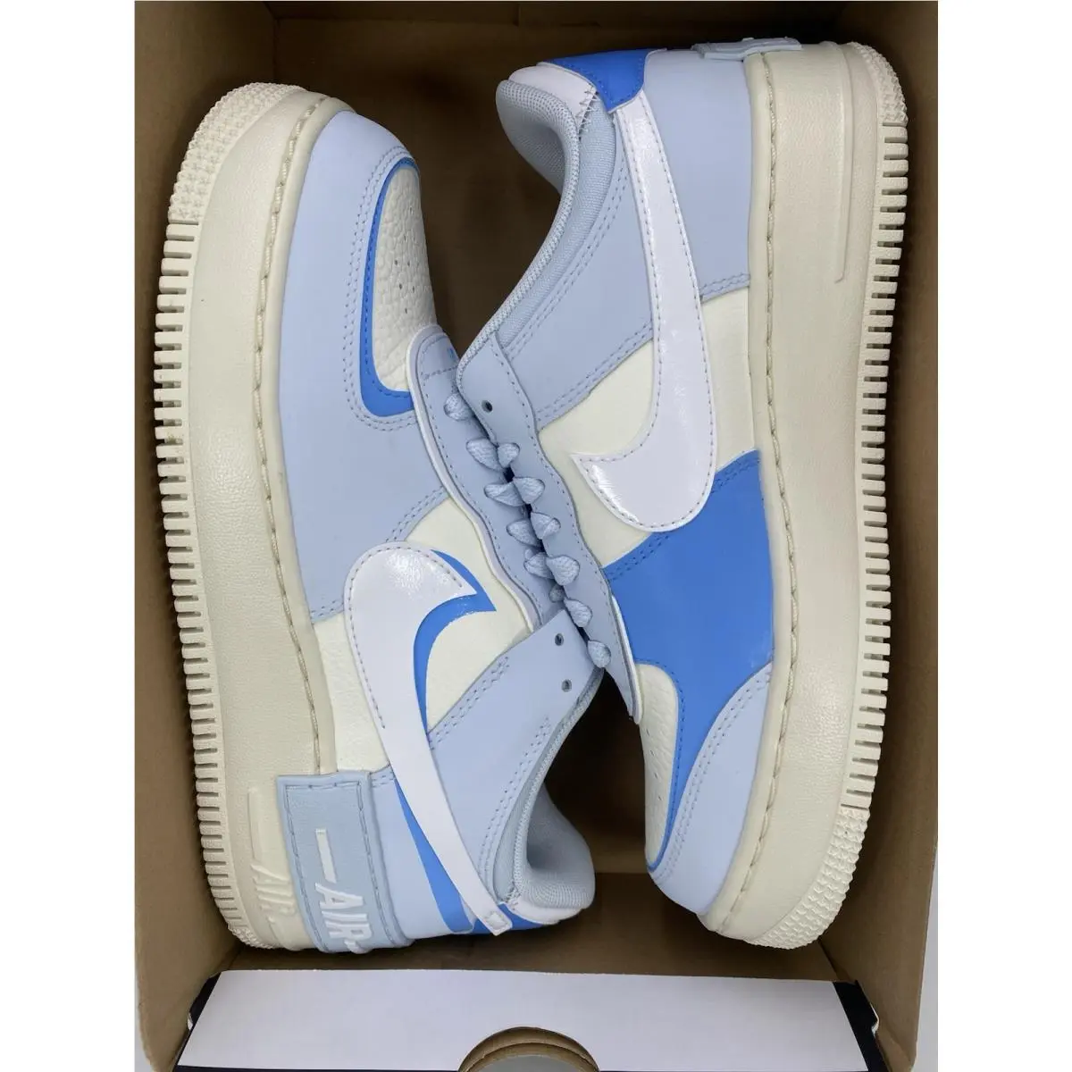 Nike shoes - Nike Air Force 1 Shadow - DZ1847 400 - Blue Tint/White (UPC: 197859048649) 7