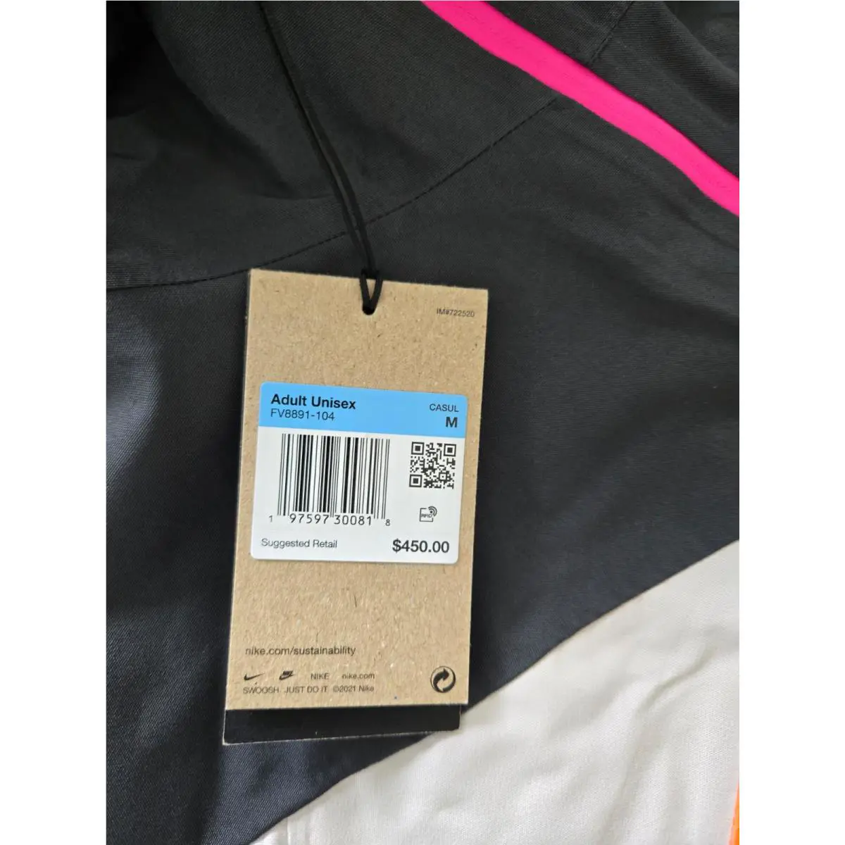 Nike clothing - Nike ACG Chena Vortex Storm-FIT ADV GORE-TEX Jacket - Light Orewood Brown/Anthracite-Summit White (UPC: 197597276939) 3