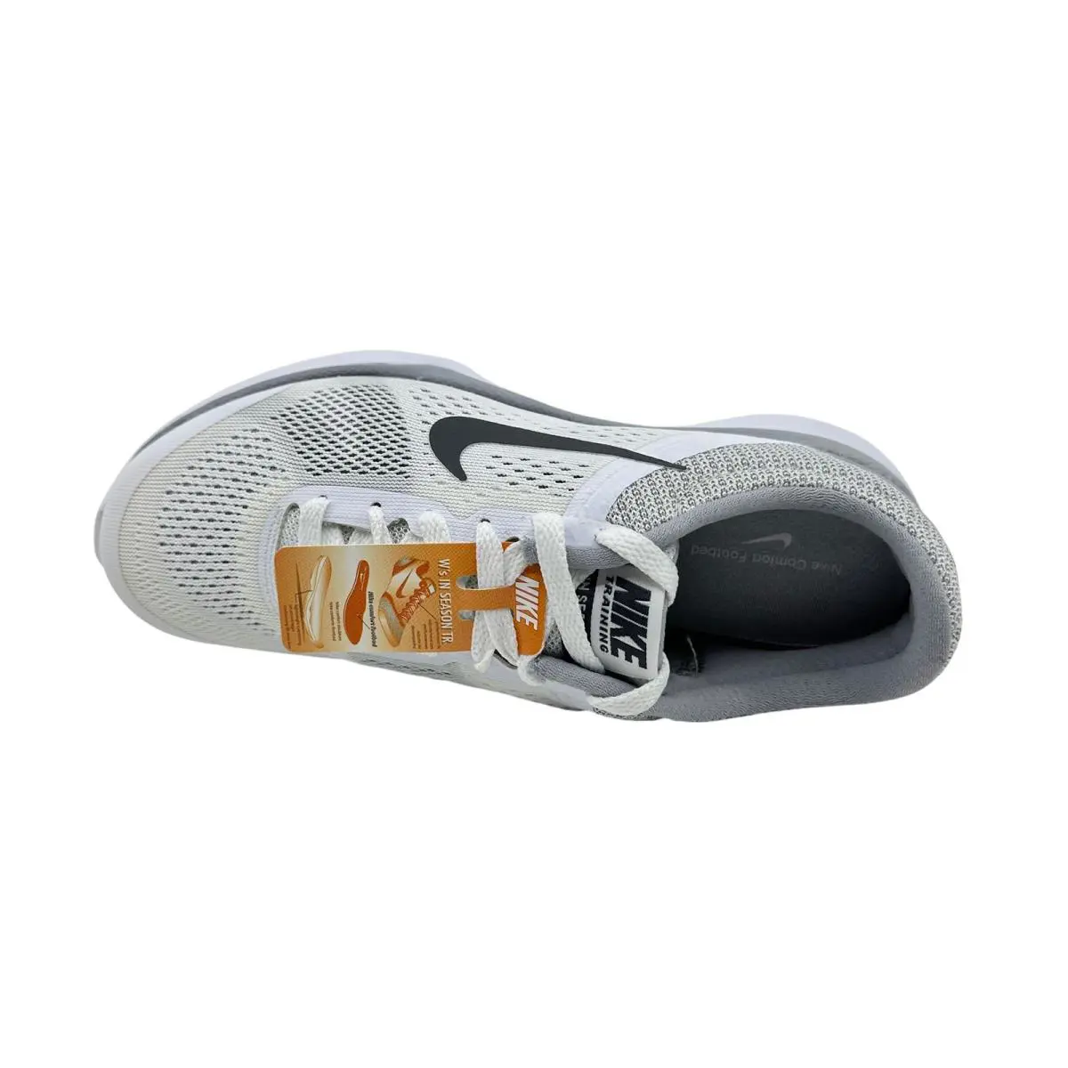 Nike shoes - Nike In-Season TR - 807333 100 - White, Manufacturer: White Dark Grey (UPC: 888410214206) 2
