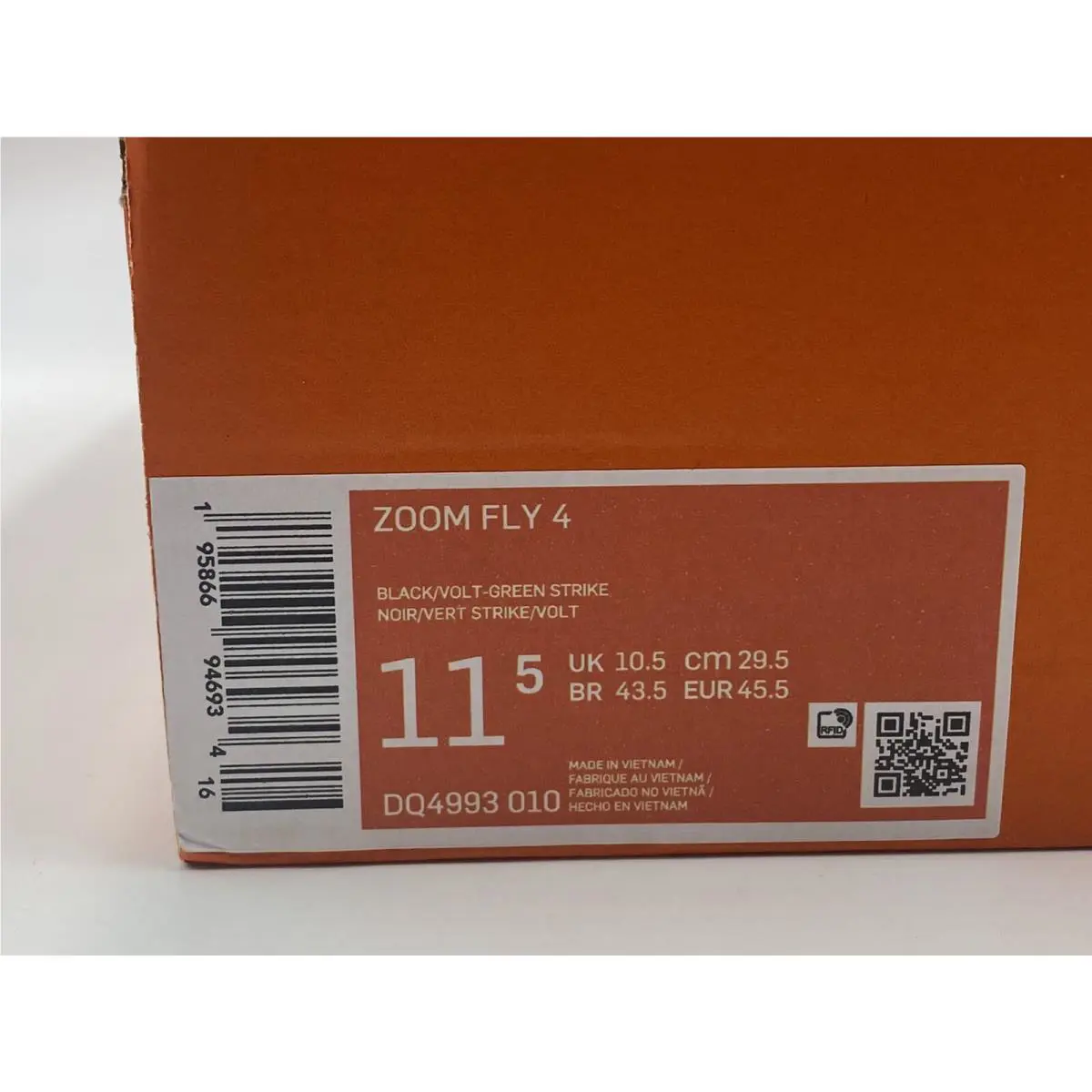 Nike shoes - Nike Zoom Fly - Zoom Fly - DQ4993 010 - Black (UPC: 195866946934) 6