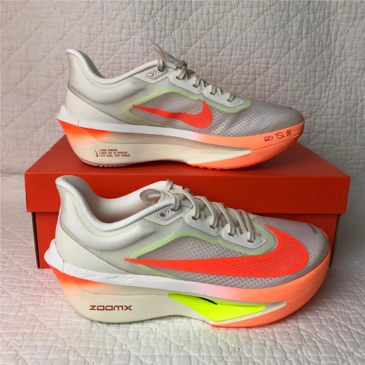 Nike shoes - Nike Zoom Fly - Zoom Fly - FN8455 105 - Pale Ivory/Hyper Crimson 0