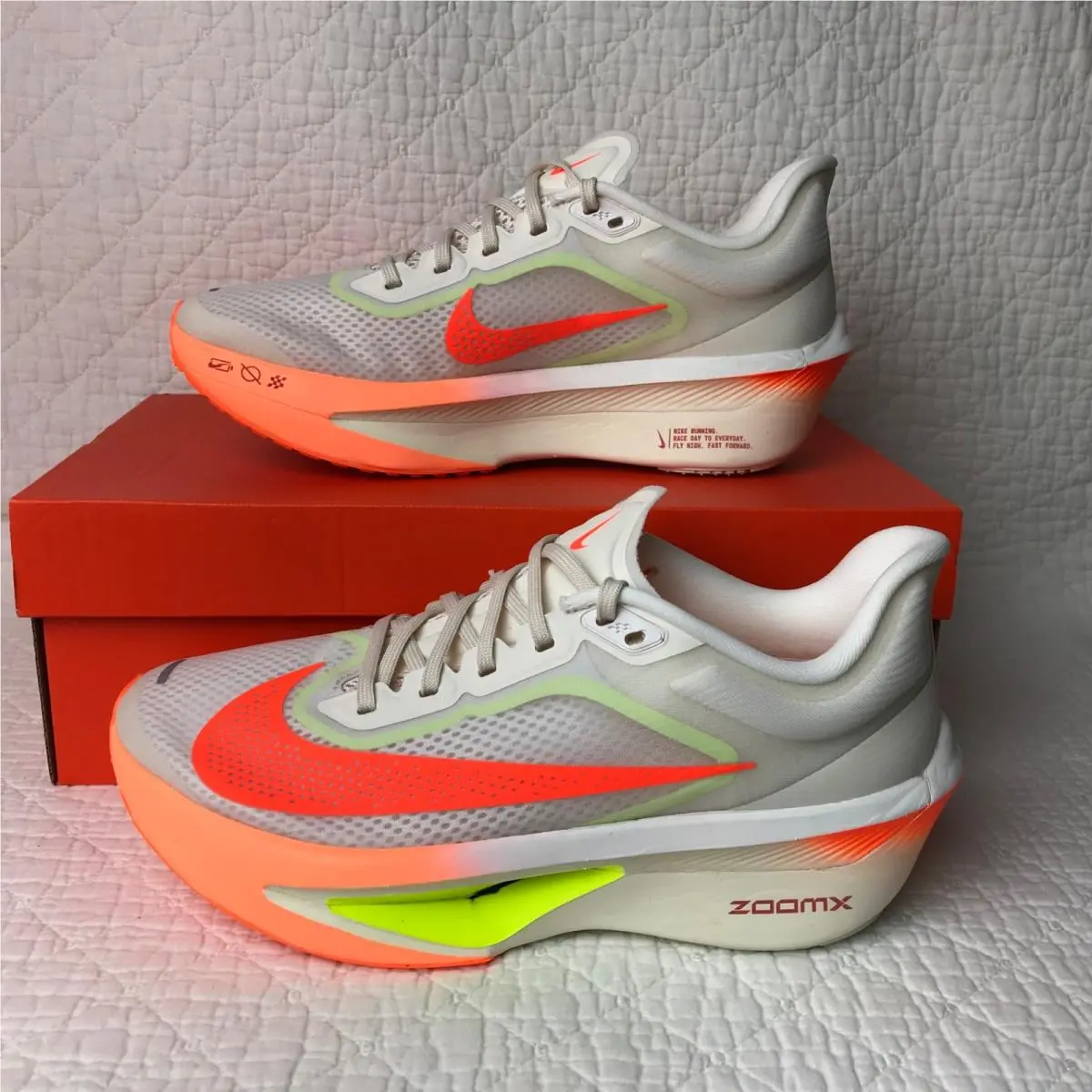 Nike shoes - Nike Zoom Fly - Zoom Fly - FN8455 105 - Pale Ivory/Hyper Crimson 1