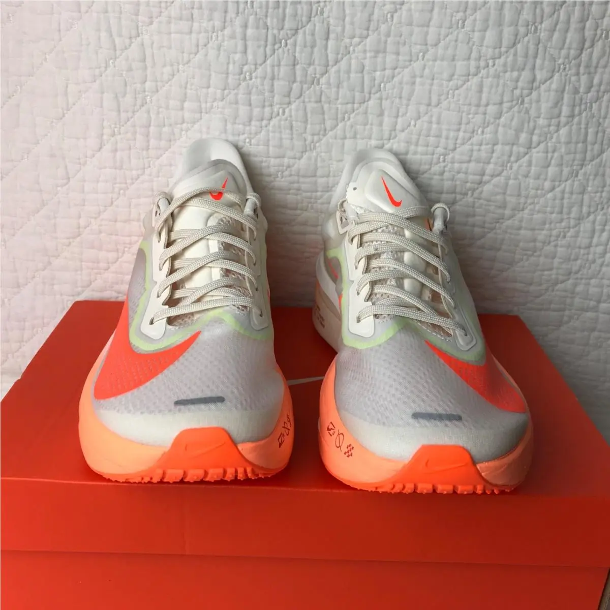 Nike shoes - Nike Zoom Fly - Zoom Fly - FN8455 105 - Pale Ivory/Hyper Crimson 3