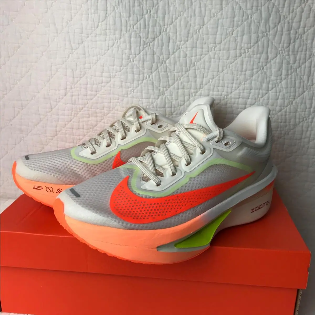Nike shoes - Nike Zoom Fly - Zoom Fly - FN8455 105 - Pale Ivory/Hyper Crimson 5