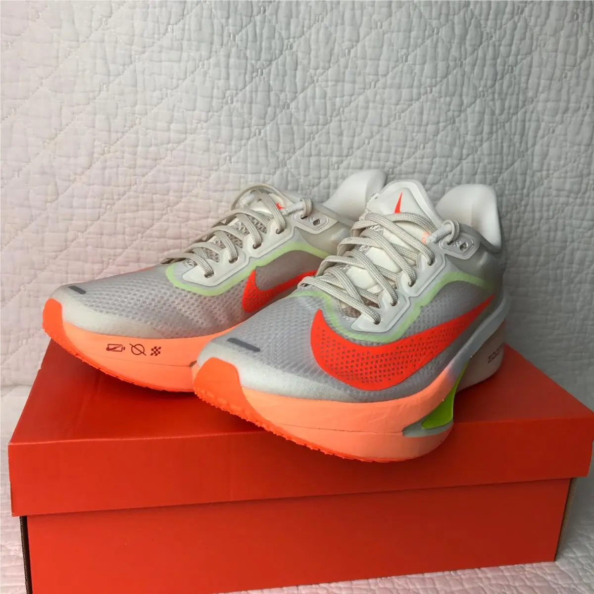 Nike shoes - Nike Zoom Fly - Zoom Fly - FN8455 105 - Pale Ivory/Hyper Crimson 6