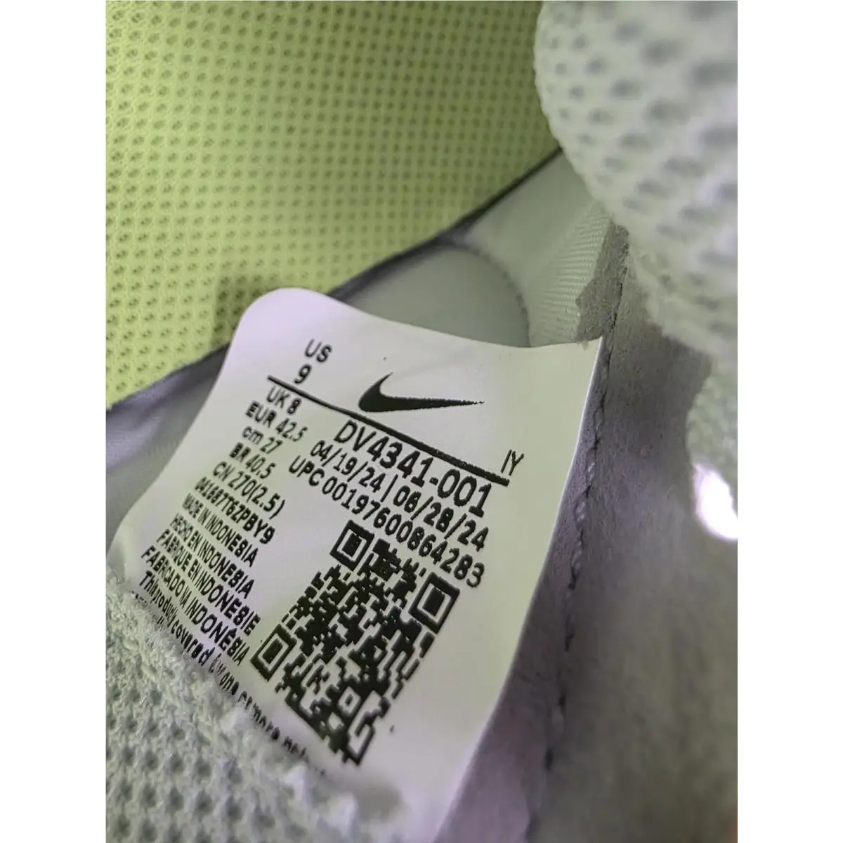 Nike shoes - Nike Tiempo Legend 10 Academy - DV4341-001 - Silver (UPC: 197600864283) 5