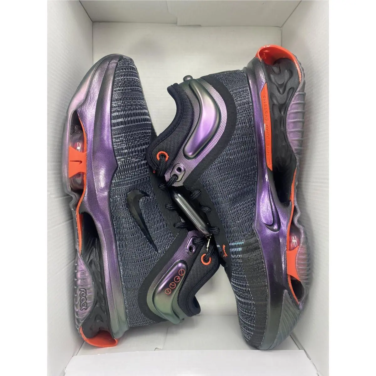 Nike shoes - Nike Air Zoom GT Jump - FV1895 001 - Black/Metallic Black (UPC: 196969581572) 5