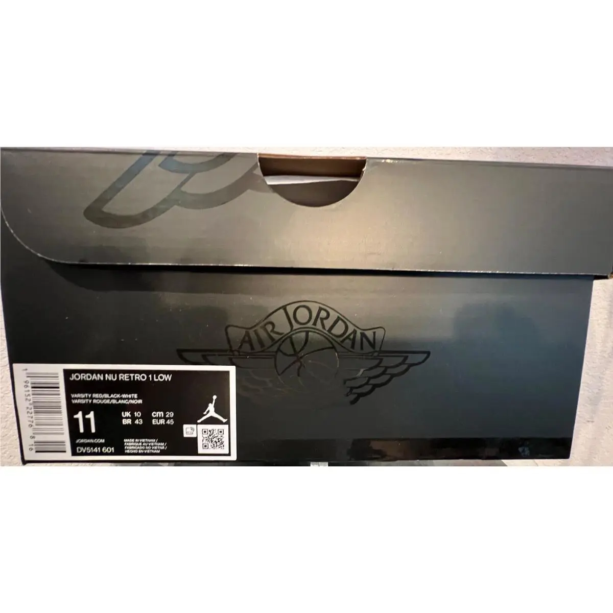 Nike shoes - Air Jordan Nu Retro - Air Retro - 317163011 - Black (UPC: 00196152227768) 6