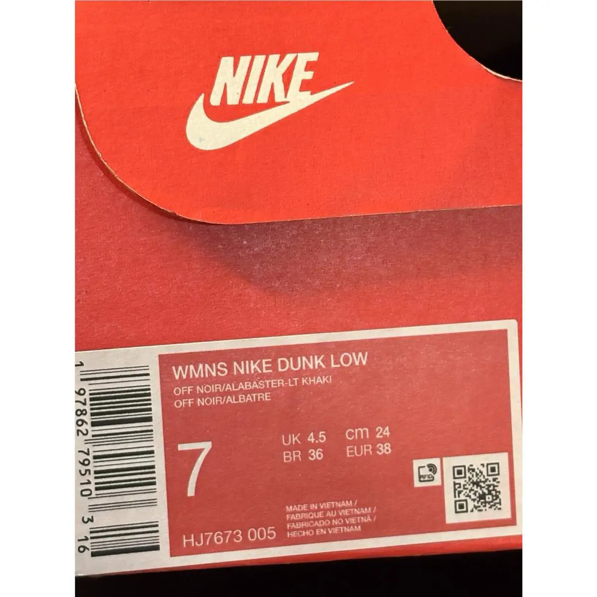 Nike shoes - Nike Dunk Low - Dunk Low - HJ7673-005 - Multicolor 7