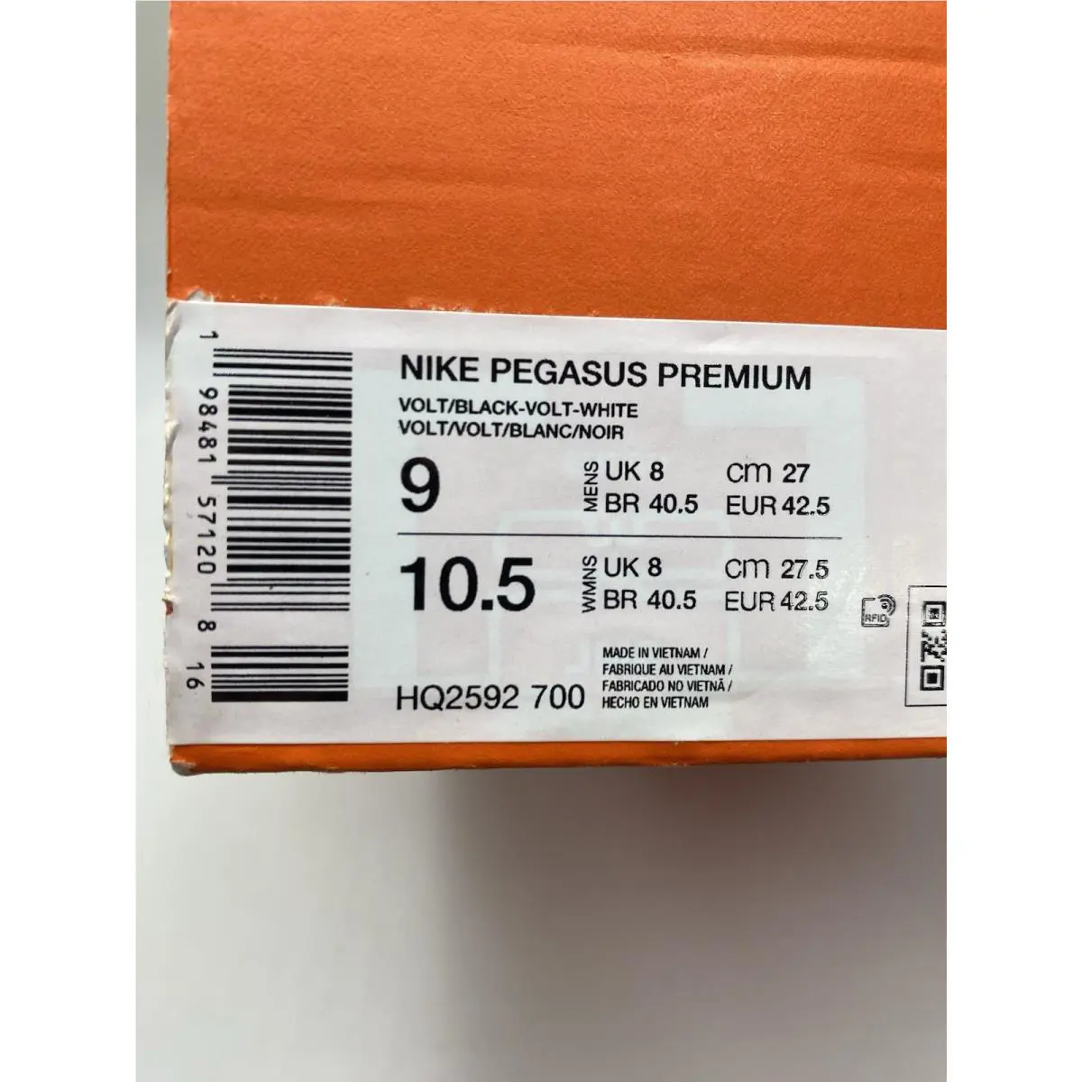 Nike shoes - Nike Pegasus - Pegasus - HQ2592-700 - Black (UPC: 198481571208) 8