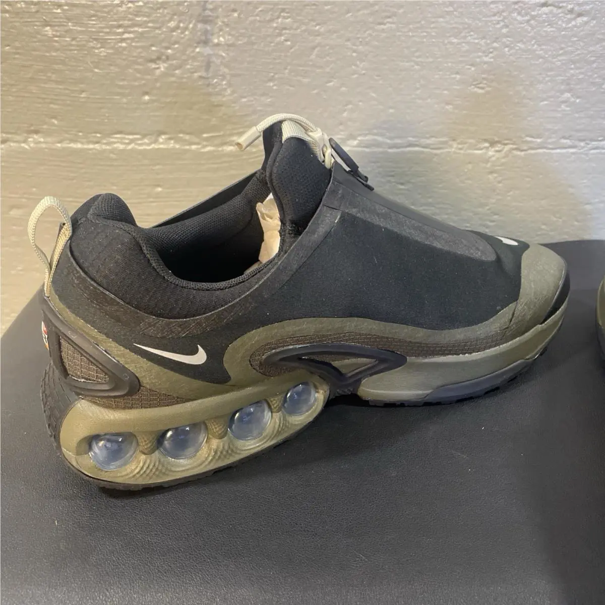 Nike shoes - Nike Air Max Dn Roam - Black/Cargo Khaki/Stone/Metallic Silver 8