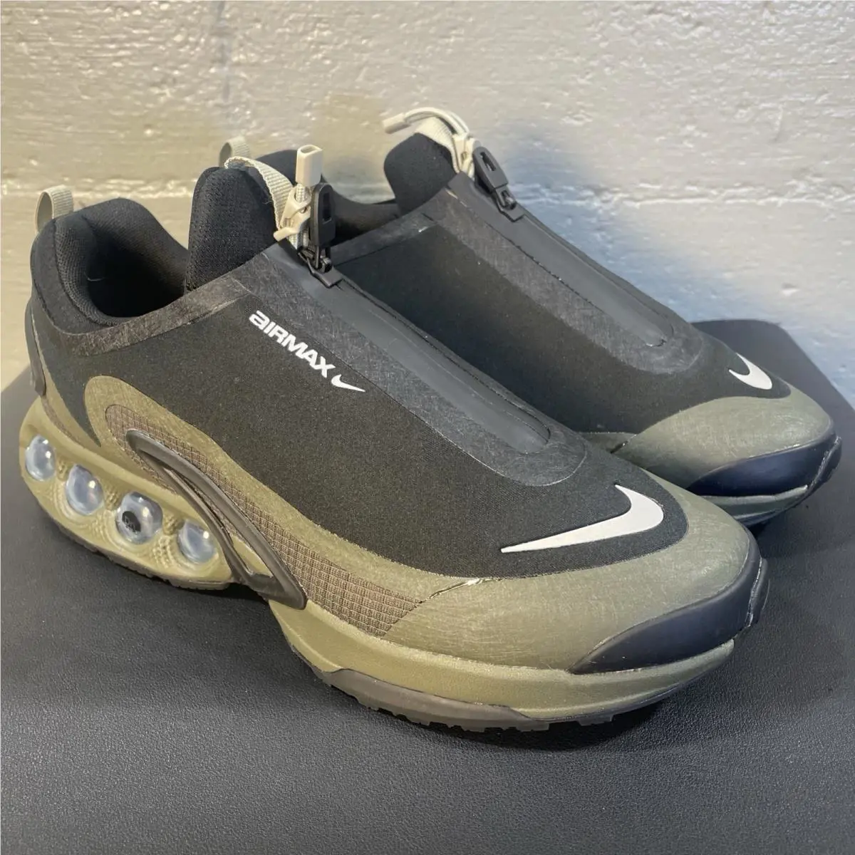Nike shoes - Nike Air Max Dn Roam - Black/Cargo Khaki/Stone/Metallic Silver 6