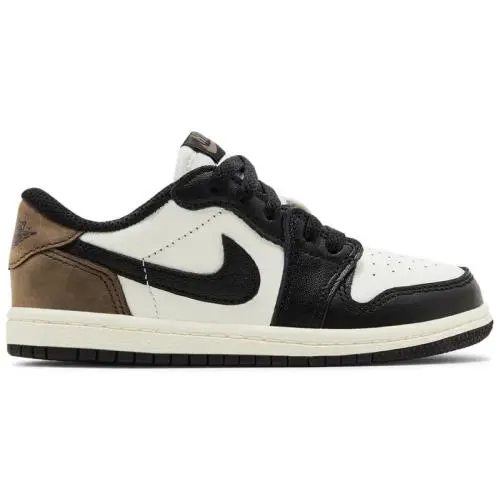 Nike Air Jordan 1 Retro Low OG TD Mocha FQ5435-102 Child`8 - Brown