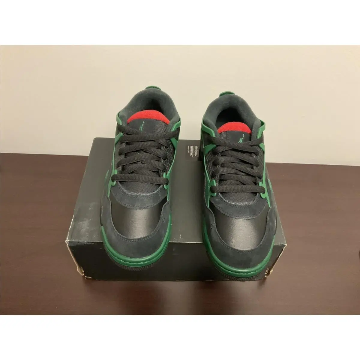 Nike shoes - Air Jordan 4 - Air - Black/Varsity Red/Gorge Green 1