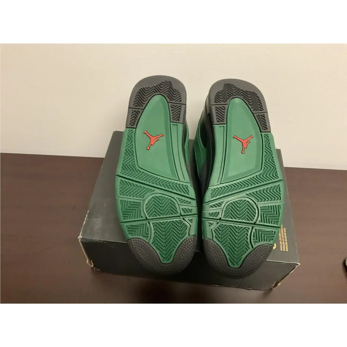 Nike shoes - Air Jordan 4 - Air - Black/Varsity Red/Gorge Green 6