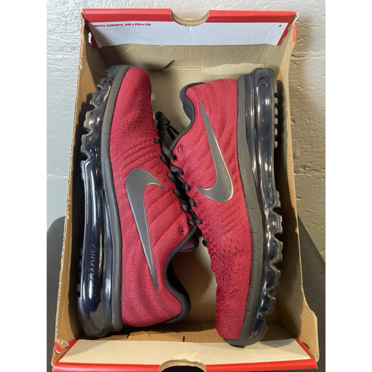 Nike shoes - Nike Air Max 2017 - Air Max - Team Red/Dark Grey/Black 0