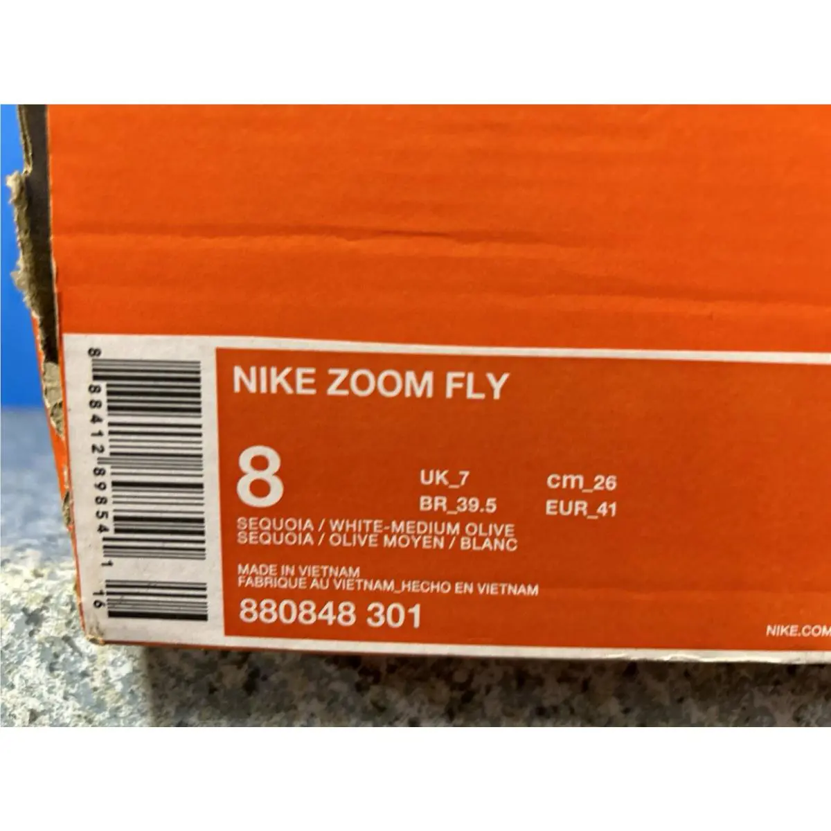 Nike shoes - Nike Air Zoom Fly - Air Zoom Fly - 880848-301 - Green 5