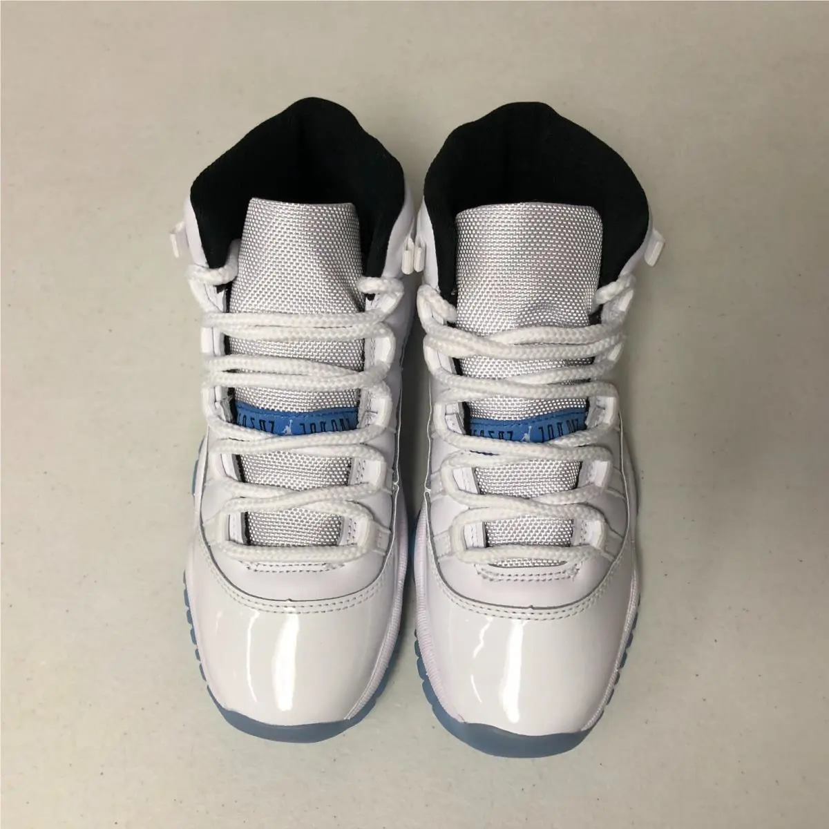 Nike shoes - Air Jordan 11 - Air - White/Legend Blue-Black (UPC: 197601083188) 1