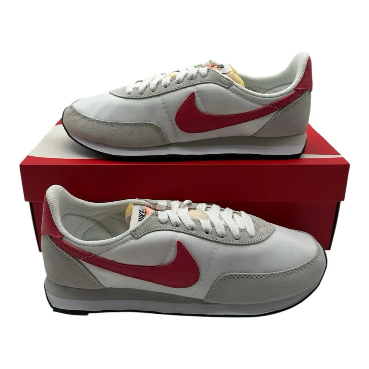 Nike Waffle Trainer 2 Shoes Womens 8.5 Photon Dust/archaed Pink White Sneakers - White