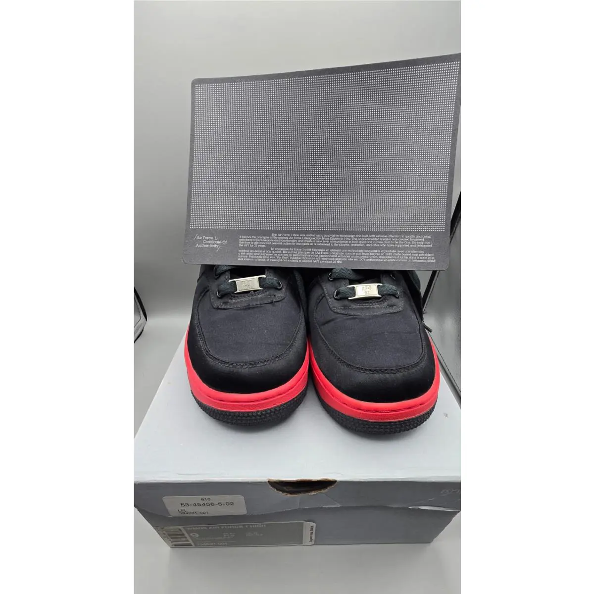 Nike shoes - Nike Air Force 1 - Air Force - Black 2