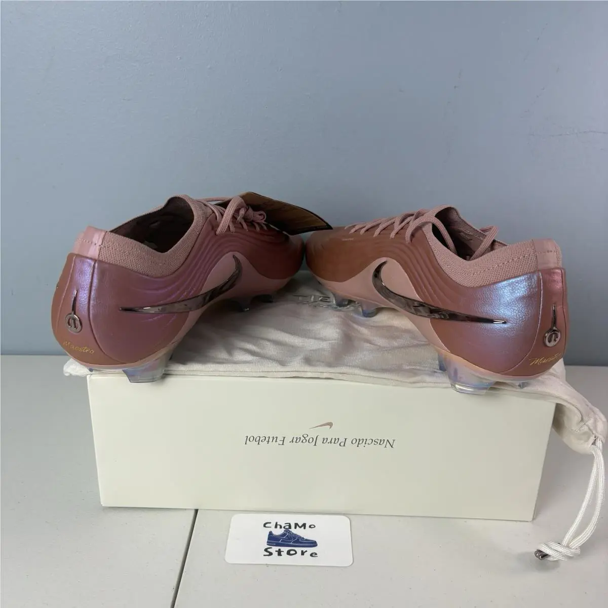 Nike shoes - Nike Tiempo Maestro Elite Le - IF4127-960 - Metallic Red Bronze 3
