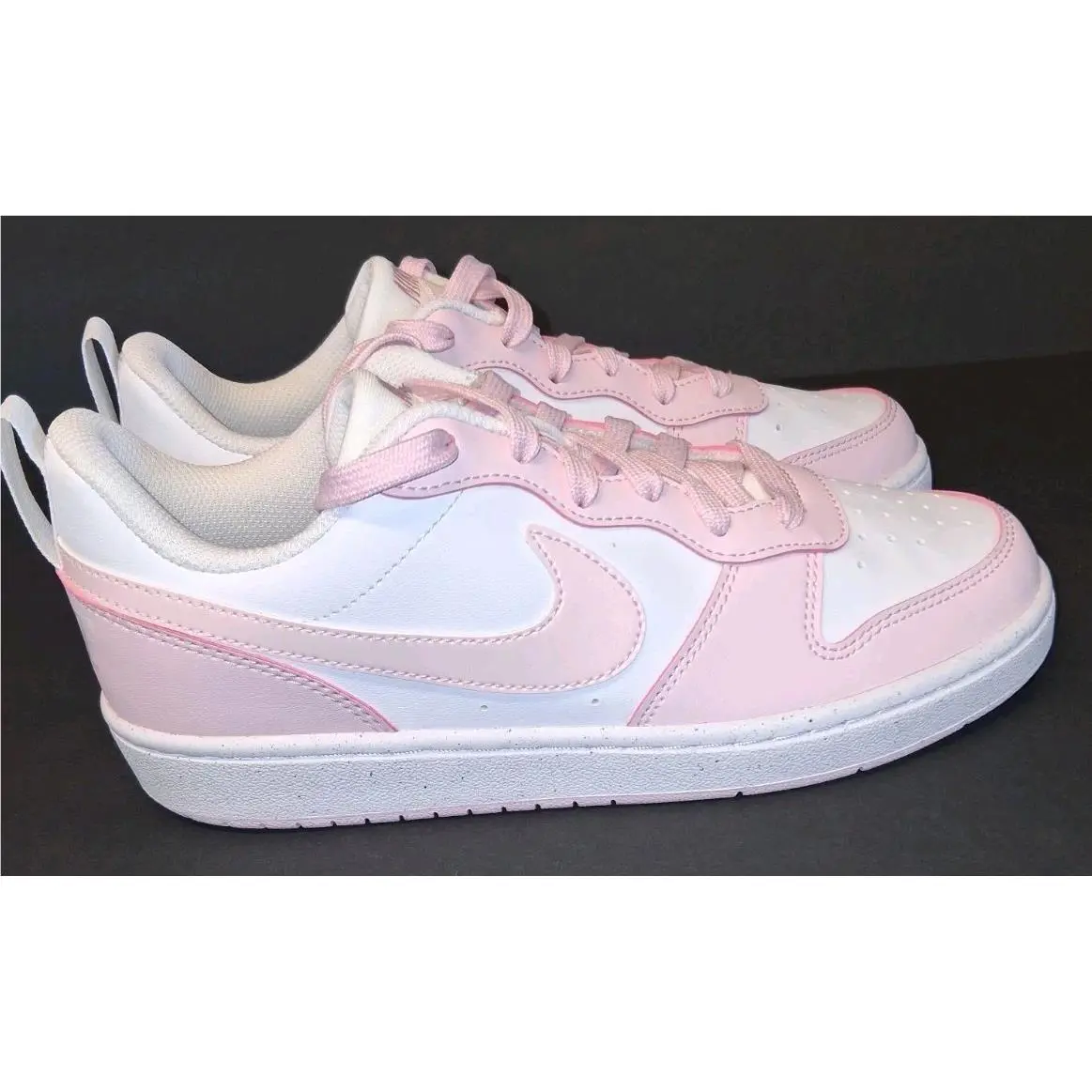 Nike shoes - Nike Court Borough Low Recraft GS - White/Pink Foam 2
