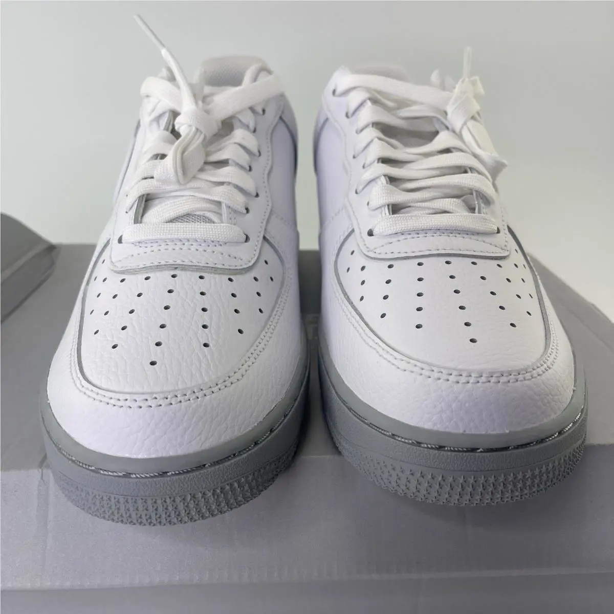 Nike shoes - Nike Air Force 1 - Air Force - HV6418-100 - White/Light Smoke Grey 3