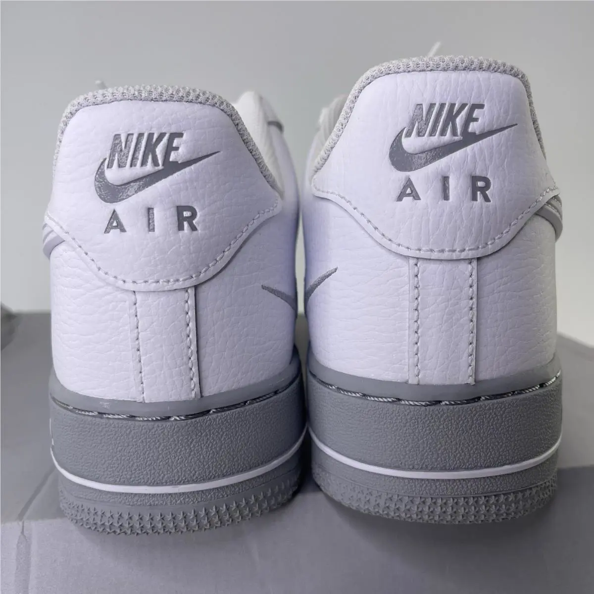 Nike shoes - Nike Air Force 1 - Air Force - HV6418-100 - White/Light Smoke Grey 4