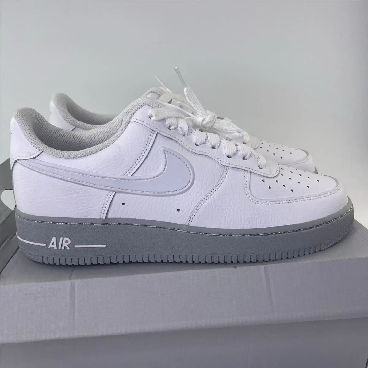 Nike shoes - Nike Air Force 1 - Air Force - HV6418-100 - White/Light Smoke Grey 0