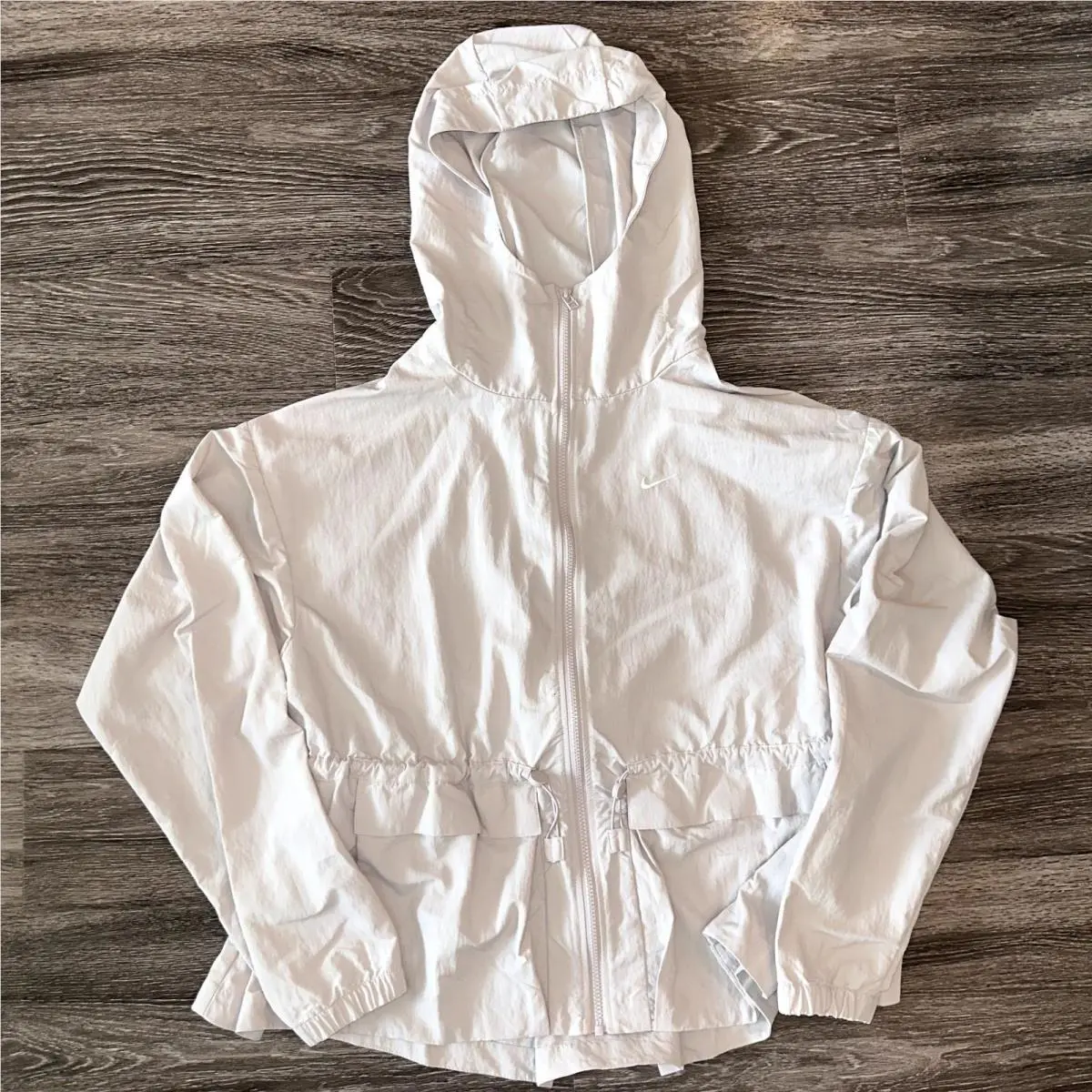 Nike Sportswear Everything Wovens Oversized Hooded Jacket FN3669-019 Women`s M