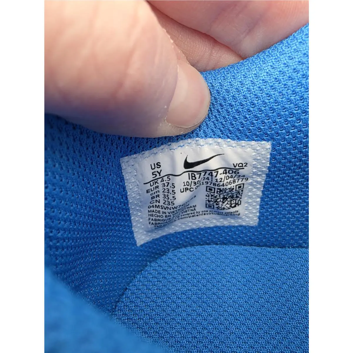 Nike shoes - Nike Hyperize - Hyperize - Blue (UPC: 197864068779) 6