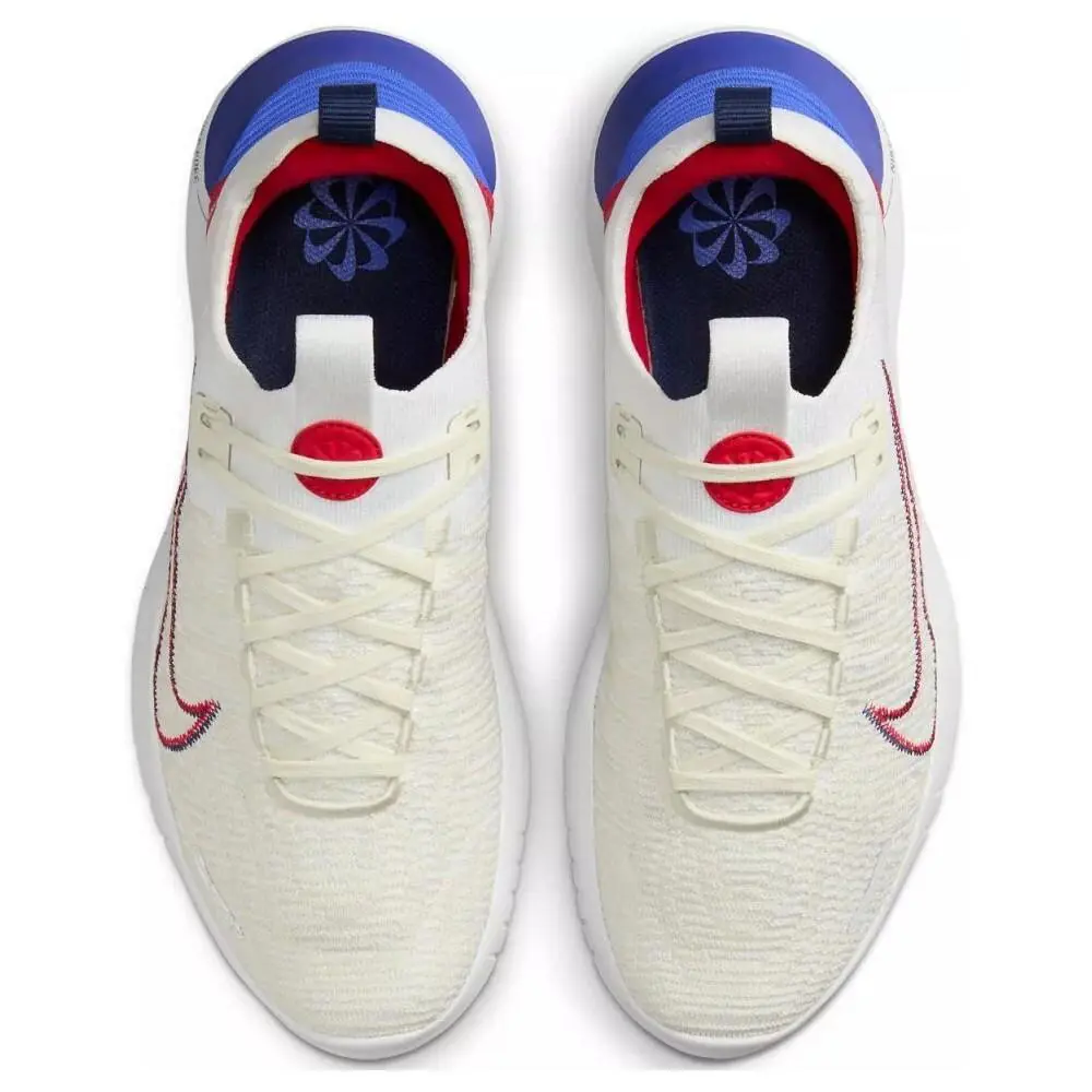 Nike shoes - Nike Free RN Flyknit - Free Flyknit - FB1276-100 - White / University Red / Sea Glass 2