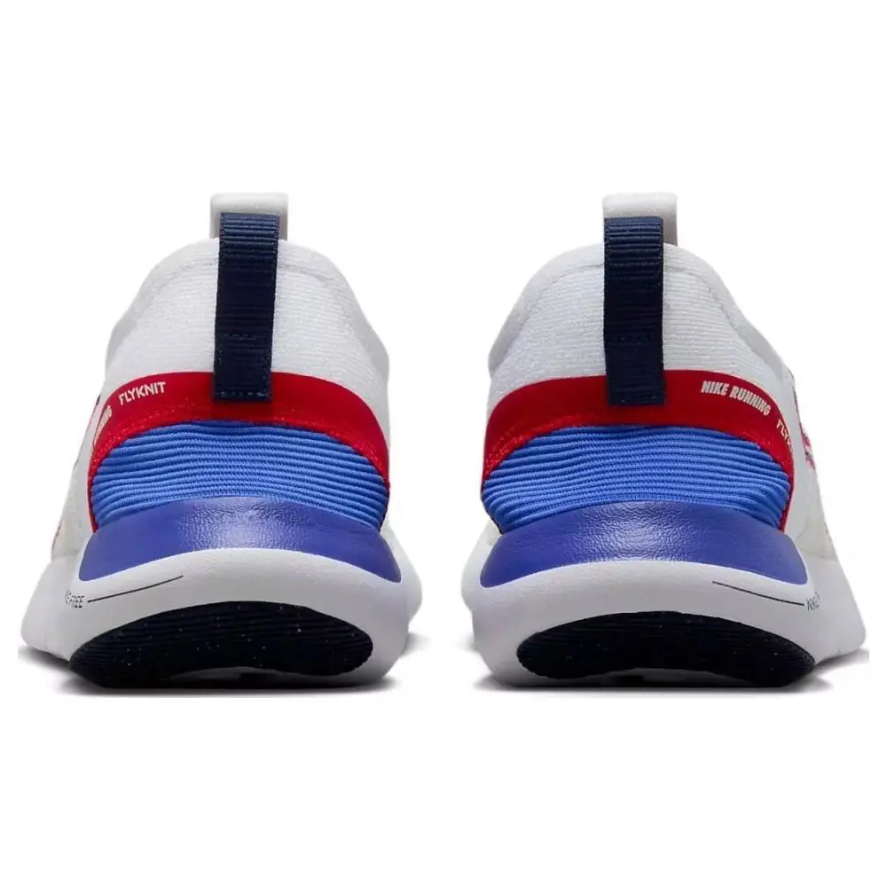 Nike shoes - Nike Free RN Flyknit - Free Flyknit - FB1276-100 - White / University Red / Sea Glass 3