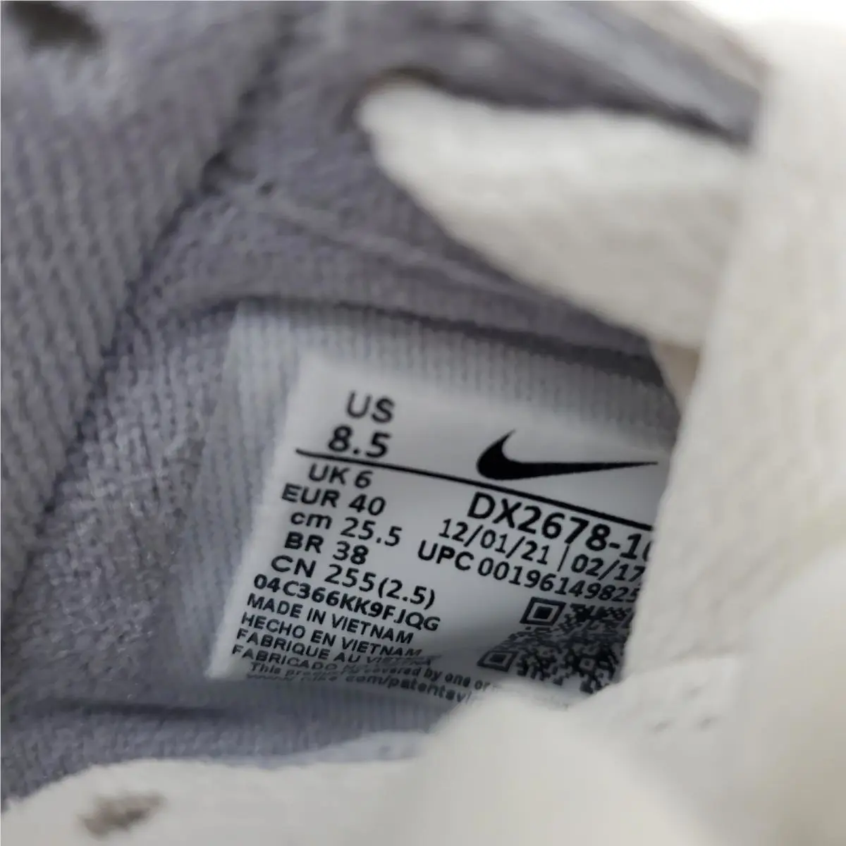 Nike shoes - Nike Air Force 1 `07 - DX2678-100 - White 8