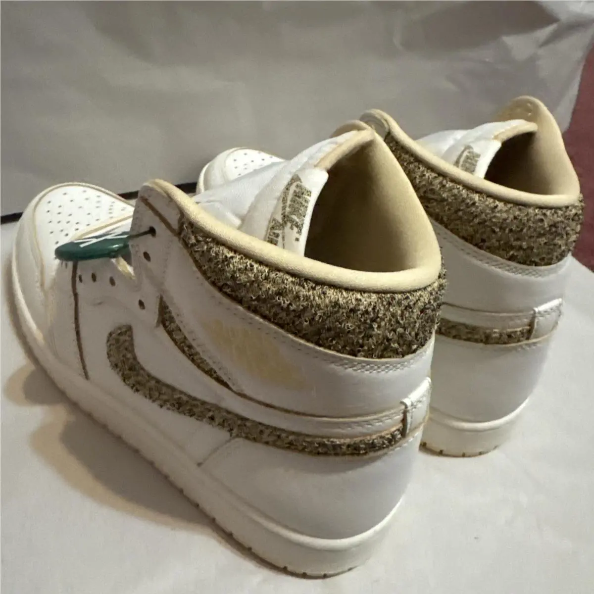 Nike shoes - Nike Air Jordan 1 Retro Hi OG Craft - Ivory 8