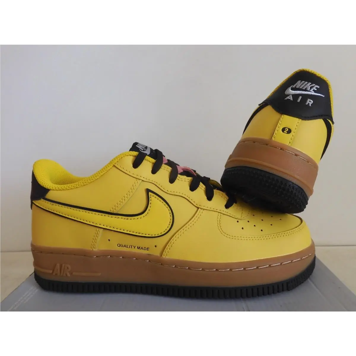 Nike shoes - Nike Air Force 1 LV8 - CZ7948 700 - Yellow (UPC: 194497076249) 1
