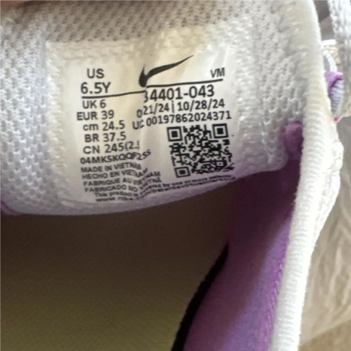 Nike shoes - Air Max 270 - Air Max - 34401-043 - White, Blue, Yellow, Purple 3